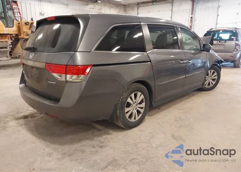 2016 Honda Odyssey Se z USA, uszkodzony, nr VIN 5FNRL5H38GB039652